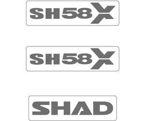 SHAD SH58X Stickers