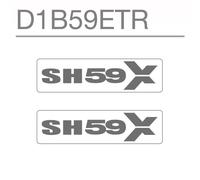 SHAD SH59x Replacement Sticker