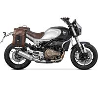 Shad Qjmotor Srv 550 Saddlebags Fitting Silver