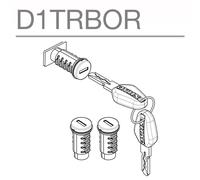 SHAD Terra Aluminium Triple Lock & Key Set