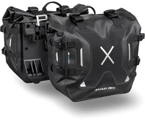 Shad Terra TR30, side bags waterproof 2 x 30 L Black