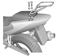Shad Honda Cbr600f Top Case Rear Fitting Black