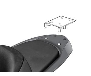 Shad Top Box Fitting Kit Yamaha Majesty 400 2004-2012