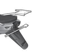 Shad Top Box Luggage Rack Fitting Kit Yamaha Neos 50 125 2008 - 2022