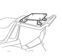 Shad Bmw K1100lt/r110rt/r1150rs/r1150rt Top Case Rear Fitting Black