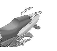 SHAD Top Box Rack Rear Case Carrier Kit Bracket for Yamaha Fazer 600 (01-03)
