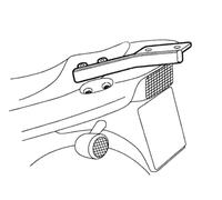 SHAD Top Box Rack Rear Case Carrier Kit Bracket for Yamaha Fazer 600 (98-00)