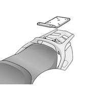 SHAD Top Box Rack Rear Case Carrier Kit Bracket for Yamaha FJR1300 (01-05)