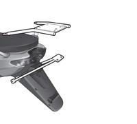 SHAD Top Box Rack Rear Case Carrier Kit Bracket for Yamaha Neo's (08-26)