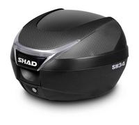 Shad Top case SH34 carbon look 34L black