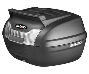 Shad Top Case Sh40 Cargo 40 L BLACK, 40 Litre