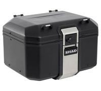 Shad Top Case Tr48 Terra 48L Alu Silver ALUMINIUM 48L BLACK