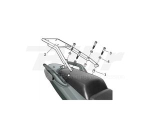 SHAD Top Master Topcase Fitting, black