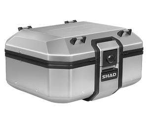 Shad Topcase TR37 Terra Aluminium 37L ALUMINIUM 37L SILVER brown