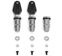 SHAD Premium Lock Triple Barrel & Twin Key Set