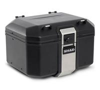 Shad TR48 Terra Black Top Case 48L Waterproof Motorbike Bike Topbox Hard Luggage