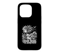 Shade Beside The Sacred River Palm Tree Scene Case for iPhone 15 Pro