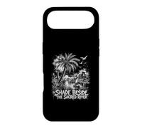 Shade Beside The Sacred River Palm Tree Scene Case for iPhone Air
