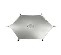 Shade Canopy - Silver Coated Oxford Cloth Trampoline Sun Shade | Sunblock Trampoline Cover, Play Accessory, Weather Shield For Backyard Recreation Areas Outdoor Jumping Mat Cover Garden Use