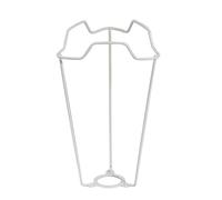 Shade Carrier (White, 9" 29mm Ring)