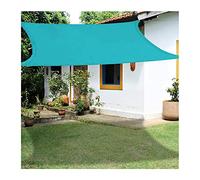 Shade Cloth 2x3m Sun Shade Sail Waterproof Rectangle Sunscreen Awning Canopy with Rope for Gazebo Garden Patio Beach, Various Sizes - Lake Blue