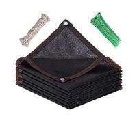 Shade Cloth 85% Sun Protection Outdoor Canopy Privacy Screen with Grommets for Patio Balcony Garden Parking Chicken Coop Plants (5x5m/16.4x16.4ft)