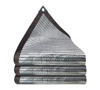 Shade Cloth for Garden | Reflective Silver Aluminum Foil Heavy Duty - Plant Shade Garden Tarp,for Patio Camping Outdoor Greenhouse Backyard Balcony Flower Bed Plant Protection