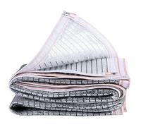 Shade Cloth For Greenhouse UV Resistant Sunblock Mesh Fabric Heat Reflective Tarp, 2x3m/3x4m Keeps Plants & Pets Cool In Direct Sunlight(4x5m(13.1 * 16.4ft))