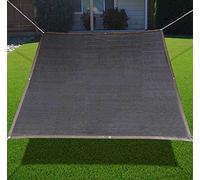Shade Cloth for Patio Shade Sail 4m X 5m Sun Canopy Windproof Shade Net Anti-aging Shade Tarpaulin Breathable Shade Netting for Plants, Greenhouses, Patios,black-2x5m