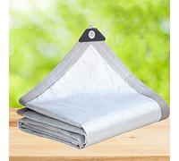 Shade Cloth for Plants, 99% Reflective Aluminet Shade Cloth for Cars/Dogs, HDPE, Mesh Sun Screen Fabric Shade Netting - Block the Sun for Greenhouse/Carport/Rv Awning/Kennel (Size : 2×5m)