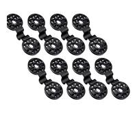 Shade Cloth Plastic Clips，Black Sunshade Net Fixing Clip Shade Fabric Clips Attachment and Placement for Sun Shade Net Anti Bird Netting Garden Netting, Shade Netting Fabric Accessories, 40PCS