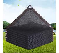 Shade Fabric 90% Shading Rate Sunscreen Fabric Shading Net Light and Breathable Sunblock Black Sun mesh tarpaulin Cloth Mesh Tarp for Garden Cover Flowers Plants Patio Greenhouse Barn (1×8m)