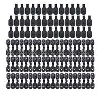 Shade Fabric Clamps, Windproof Awning Holder, Pack of 100 Clamps for Garden, Bird Protection Nets