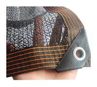 Shade Netting 50%-60% Sunblock Shade Cloth Bulk Resistant Fabric Greenhouse Plant Shade Net Taped With Including Washers And Rope,For Outdoor Courtyard Balcony Garden (2mx2m/6.6ftx6.6ft)