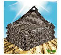 Shade Netting, 85% Uv-resistant Shade Cloth Fabric, Shade Net for Garden Greenhouse, Privacy Mesh for Patio, Outdoor Rectangular Sun Shade Sail, Brown,4x5m(13 * 16ft)