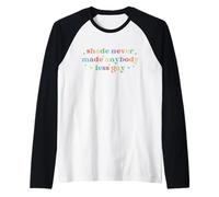 Shade Never Made Anybody Less Gay LGBTQ Rainbow Pride Raglan Baseball Tee