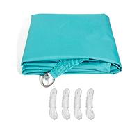 Shade Sails Awnings Rectangle Sun Shade Sail, UV Block Waterproof Sunscreen Shade Cloth Canopy for Outdoor Patio Garden Yard Backyard, Lake Blue