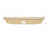 Shade Shielding Organizer Auto Rear Cargo Cover For For Escape For Kuga 2013 2014 2015 Partition Curtain Screen Shade Trunk Security Shield(Beige)