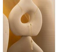 Shaded The Label Zennor Gold Vermeil Pearl Necklace