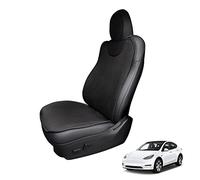 Shademax Custom Fit Seat Protector Tesla Model 3 / Model Y Front Car Seat Cover Summer Breathable Comfortable Tesla Seat Cover Protector Black 1PCS