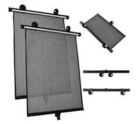 Shades 1Pc Car Side Window Retractable Sun Shade For Heat, UV and Glare Protection, Suitable For Baby, Kids, Pets and Passengers Back(50x50CM (20x20INCH))
