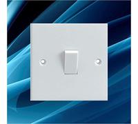 Shades of Blue Electrical Light Switch Surround Printed Vinyl Sticker