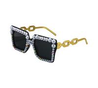Shades Shades Polarized Lens Hip Hop Trendy Oversized Props for Unisex Stylish Sunglass Lightweight PC Frame Sunglasses