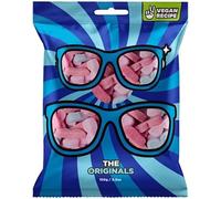Shades Tropical, Original & Strawberry Flavoured Sugar-Coated Foam Gums - Vegan & Halal - Sunglasses Shaped Jelly Sweets- Perfect Kids Treat (15 Bags, Originals)
