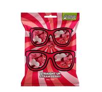 Shades Tropical, Original & Strawberry Flavoured Sugar-Coated Foam Gums - Vegan & Halal - Sunglasses Shaped Jelly Sweets- Perfect Kids Treat (15 Bags, Strawberry)