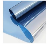 Shading Window Film, Two-way Mirror Film, Privacy During The Day, Blocking Direct Sunlight, and Controlling Heat for Glass Window Film(Size:70×100cm,Color:Blue)