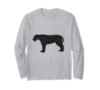 Shadow and Strength - Black Panther Long Sleeve T-Shirt