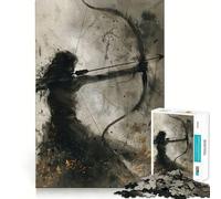 Shadow Archers Focus 1000 Piece Jigsaw Puzzle for Teenagers Mind Game Toy Stress Release Neat Cut Artistic Gift 50x75cm