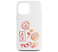Shadow Awakening Surreal Hand Drawn Symbols T Shirt Case for iPhone 13 Pro Max