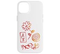 Shadow Awakening Surreal Hand Drawn Symbols T Shirt Case for iPhone 14 Plus